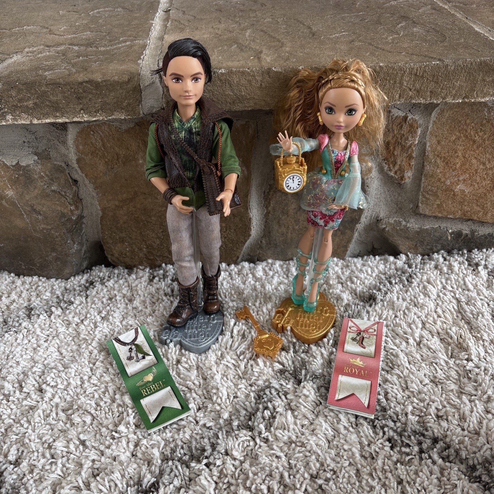 Ever After High Ashlynn Ella and Hunter Huntsman Fashion Dol