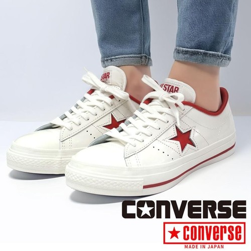 Converse One Star J Leather Sneaker Made in Japan Unisex New - Picture 11 of 14