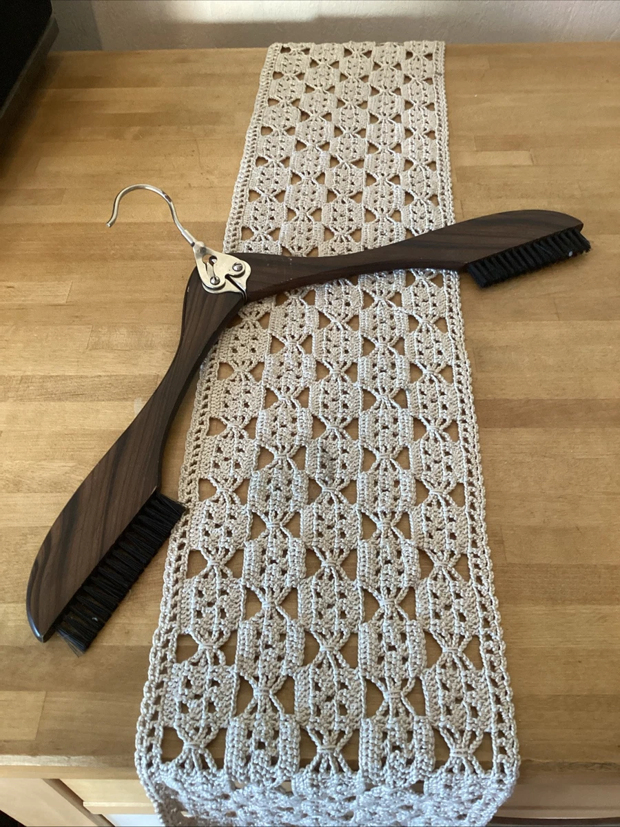Cintre ancien en bois extra large - Années 1910, décoration vintage - France