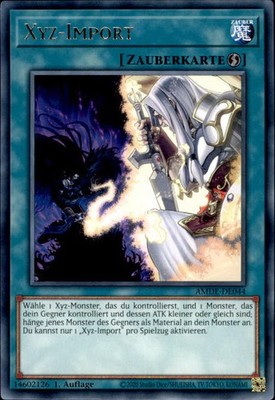 Yugioh Xyz-Import AMDE-DE044 Rare (6115)