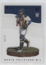 2021 Panini Chronicles Magnitude Blue 9/50 Mario Feliciano #42 rs2