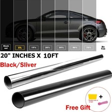One Way Mirror Window Film Heat Uv Reflective Privacy Tint Foil For Office Home