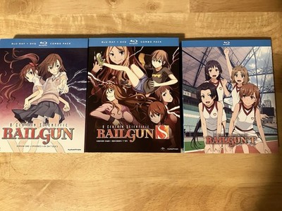 A Certain Scientific Railgun: Blu Ray Collection/ Seasons 1-3 See Description