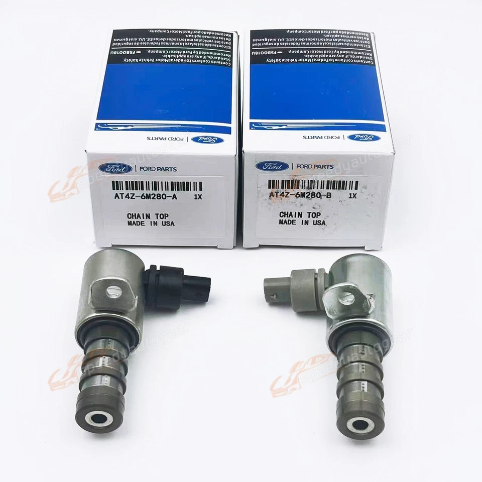 4X VVT Variable Valve Timing Solenoid For Lincoln MKZ 11-17 Ford F-150 3.5L US - Image 4 of 4
