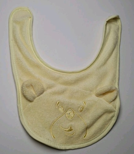 Bavaglino bambino Build-A-Bear officina giallo pastello 9" usato