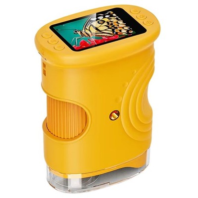 Handmikroskop für Kinder mit 2 Zoll HD Bildschirm 50-1000X Taschenmikroskop8829