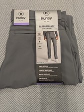 Hurley pants Regular Fit Performance Stretch Pants gray 30 x 30 x 32 x30