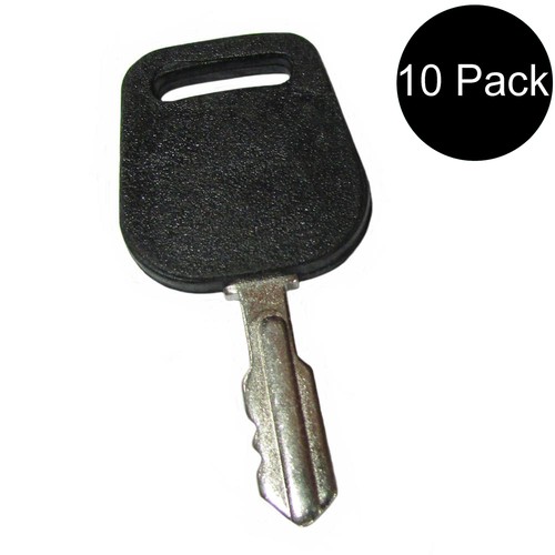 Qty 10: Ignition Key(s) Fits Bad Boy Replaces 042-9000-00 - 第 1/6 張圖片