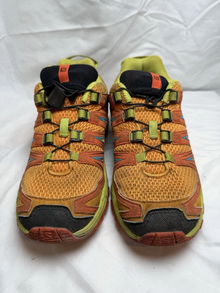 Zapatillas deportivas SALOMON XA Pro Youth 4 36 naranja malla multicolor senderismo Foto 4 de 4