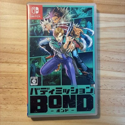 Buddy Mission BOND for Nintendo Switch Adventure Video Game japan used