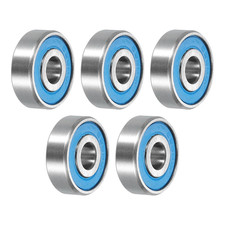 5Pcs 626-2RS Miniature Deep Groove Ball Bearings 6X19X6Mm Double Sealed Bearings