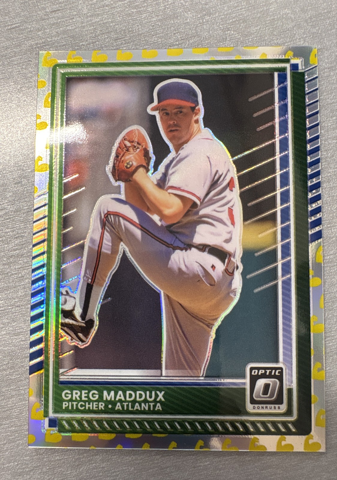 2025 Panini Donruss - Optic Greg Maddux #9 Flex Prizm /149