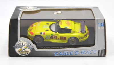 Die Cast 1/43 '' Dodge Viper Rt/10 - N.41 Le Mans 1994 Eagle `S Race '' Univers