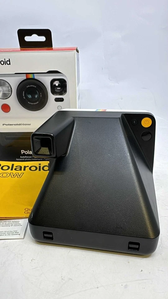 Polaroid Now ­White Instant Camera | & Cable | Tested & Working - Image 3 of 3