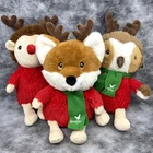 Centre Parcs Christmas Plush Soft Toy x3 Rusty Fox, Tawny Owl, Conker Hedgehog