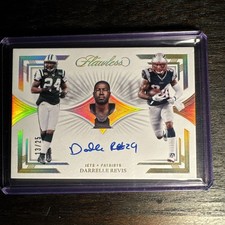 2023 Flawless DARELLE REVIS Career Progressions Auto #/25 - Jets/Patriots