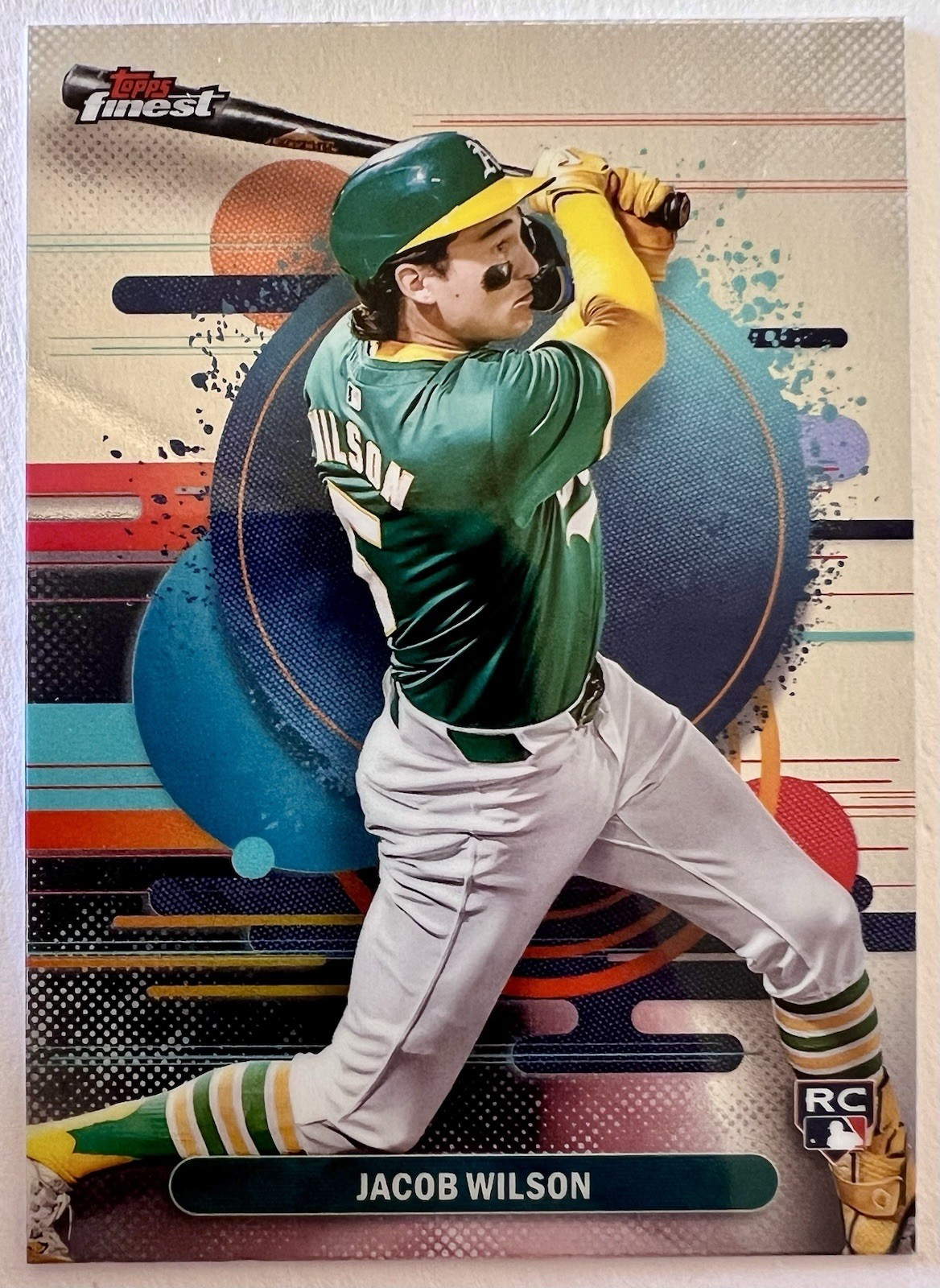 2025 Topps Finest - Uncommon Jacob Wilson #109 (RC)