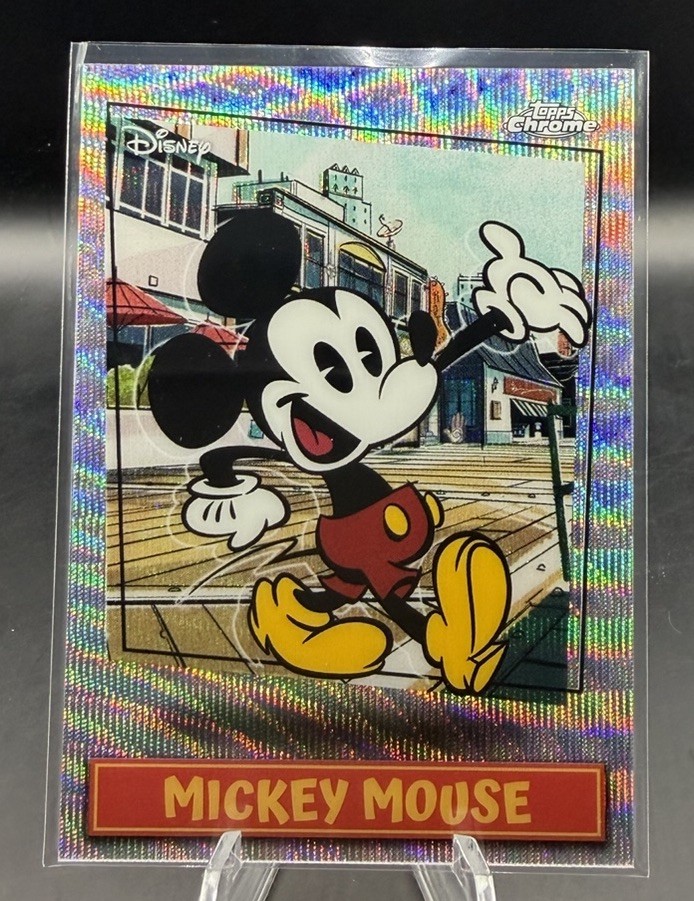 2026 Topps Disney Neon Mickey Shorts Short Prints 