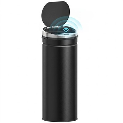 HOMCOM Automatischer Handsensor Mülleimer Küchenabfalleimer Mülleimer 50L Schwarz