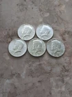 [Lot of 5] - 1964 Kennedy Half Dollar - 90% Silver