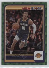 2023-24 Panini NBA Hoops Hyper Green 7/25 Jaxson Hayes #124 12b7