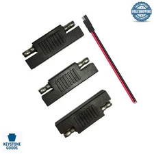 3-Pack SAE Reversal Polarity Connectors for Solar & Battery Chargers