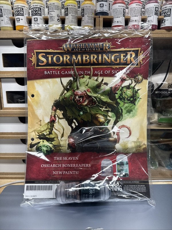 Warhammer Age of Sigmar Stormbringer Partwork #71 Skaven Ossiarch Bonereapers