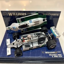 MINICHAMPS Williams FW07 Alan Jones 1979 F1 1/43 Model Removable Cowl