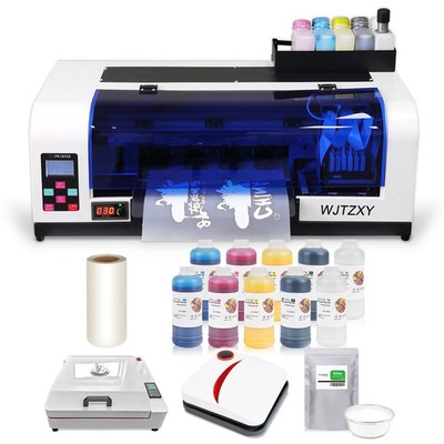 A3+ XP600 DTF Printer with Curing Oven and Hot Press Tshirt Printing Machine