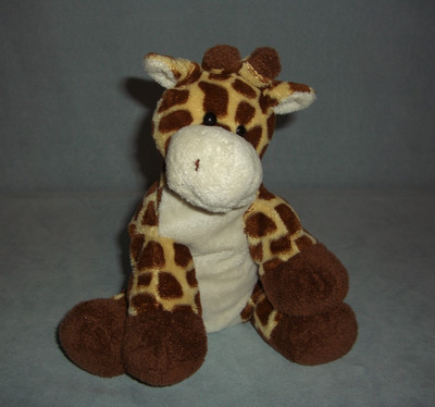 2006 Ty Pluffies TIP TOP GIRAFFE PLUSH 9'' Stuffed Lovey ~ FREE SHIPPING