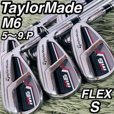 TaylorMade M6 Irons #5-9,Pw(6Clubs)/FUBUKI TM6/Flex:Stiff/ Iron set