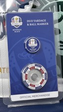 2025 Ryder Cup Yardage Ball Marker duo Bethpage Black golf new