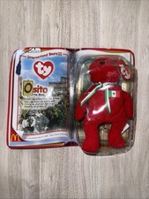 Ty Beanie Baby Osito Bear McDonald’s International Bears II NEW IN PACKAGE