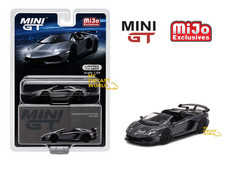 1/64 MINI GT #425 LAMBORGHINI AVENTAFOR SVJ ROADSTER GRIGIO TELESTO MGT00425