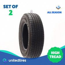 Set Of 2 Used Lt 22575r16 Michelin Ltx Ms2 115112r - 932 Set Of 2 Used Lt 22575r16 Michelin Ltx Ms2 115112r - 932