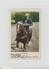 1969 Dutch Gum Serie T Printed in Holland Rex Allen #27 0th7