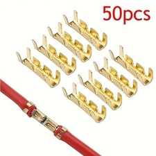 50-100x U-Type Wire Crimp Terminals Electrical Cable Connectors 2-2.5mm²