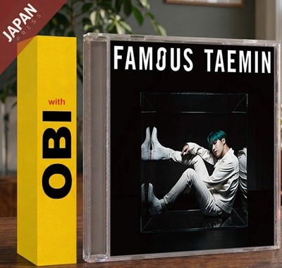 TAEMIN - FAMOUS(Regular Edition) w/OBI CD Japan Import