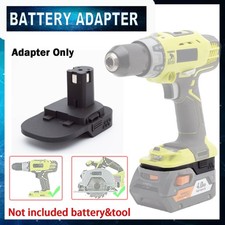 For RIDGID AEG 18V Battery Adapter Convert to For Ryobi 18V Series Lithium Tools