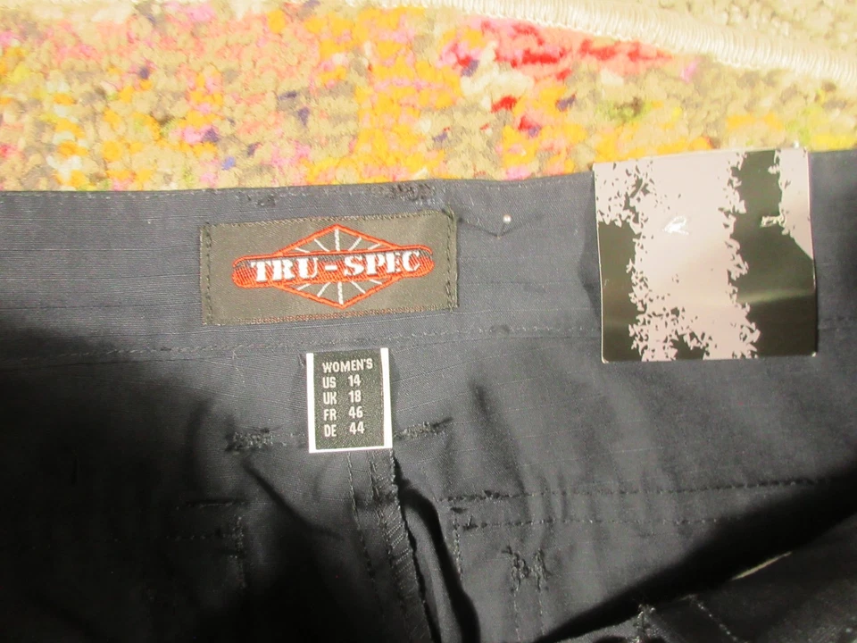 Tru-Spec 24 7 Series EMS Pant Women 14 Unhemmed 36x32 Rip Stop Stretch Waist NEW - Image 4 of 4