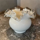 Fenton white Milk glass