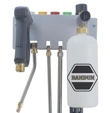 Pressure Washer Gun & Wand Holder - Foam Cannon & Nozzle Tip Holder for Car P...
