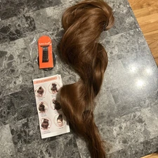 18 inch claw clip in ponytail extensions*