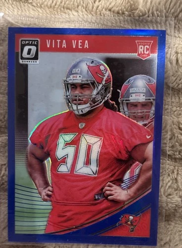 2018 Donruss Optic - Rookies Vita Vea #104 Blue Prizm /149 (RC)