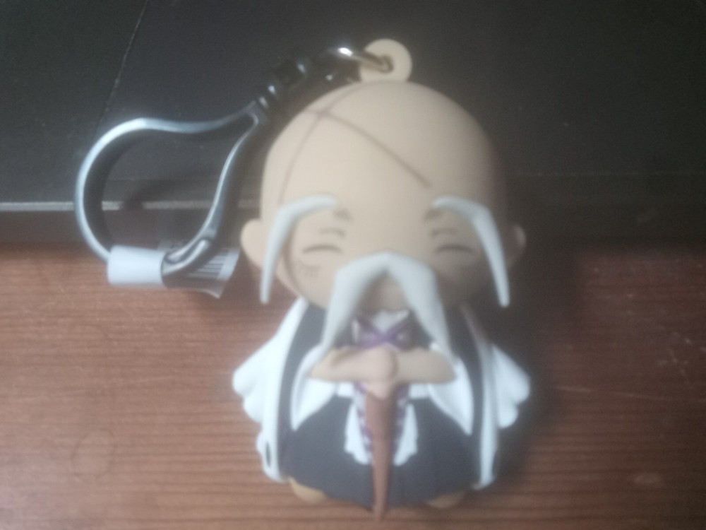Bleach Series 2 Figural Bag Clip 3 Inch Genryusai Shigekuni Yamamoto