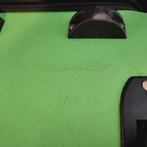 Jinx 18 Zoll grün Minecraft Creeper Gepäck rollender Koffer mit Ziehgriff gebraucht - Bild 7 von 17