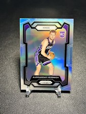 2023-24 Prizm Basketball Silver Rookie RC Aleksandar Vezenkov Kings #281