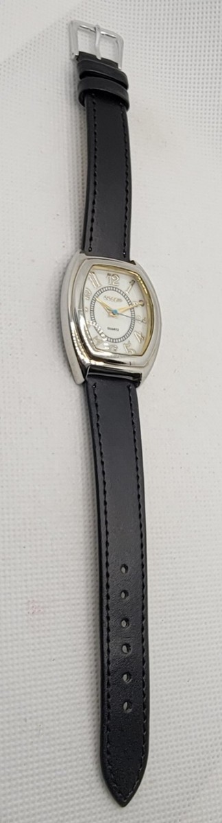 Ladies Gossip Classic Silver Tone Case White Dial Black  display picture 1