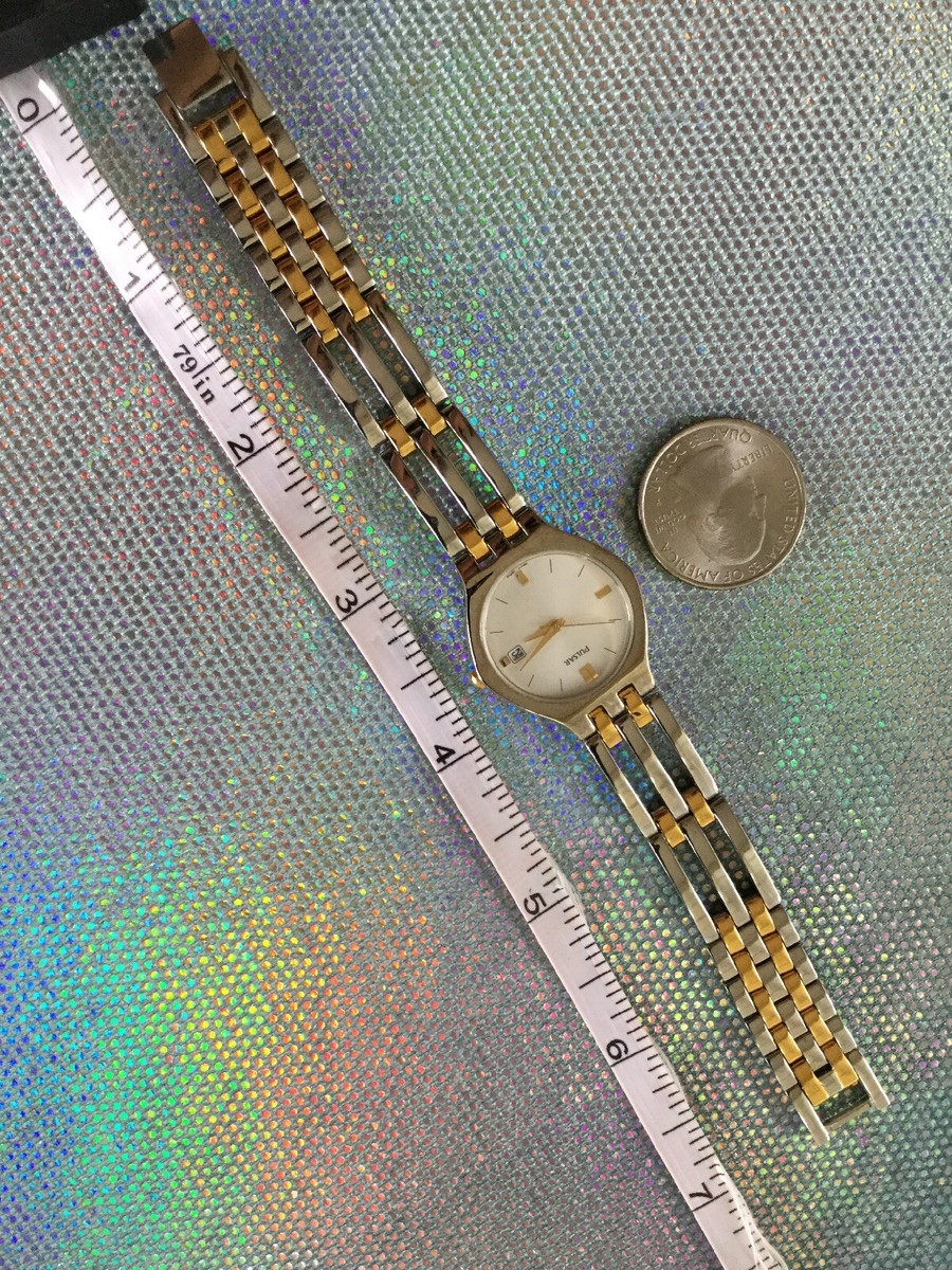 Pulsar Women's Watch Gold/Silver - V782-X160 Japan Movement