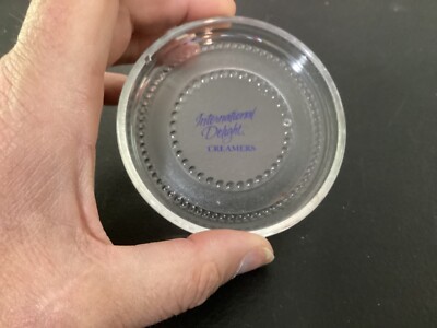 International Delight Plastic Coaster Advertising Item